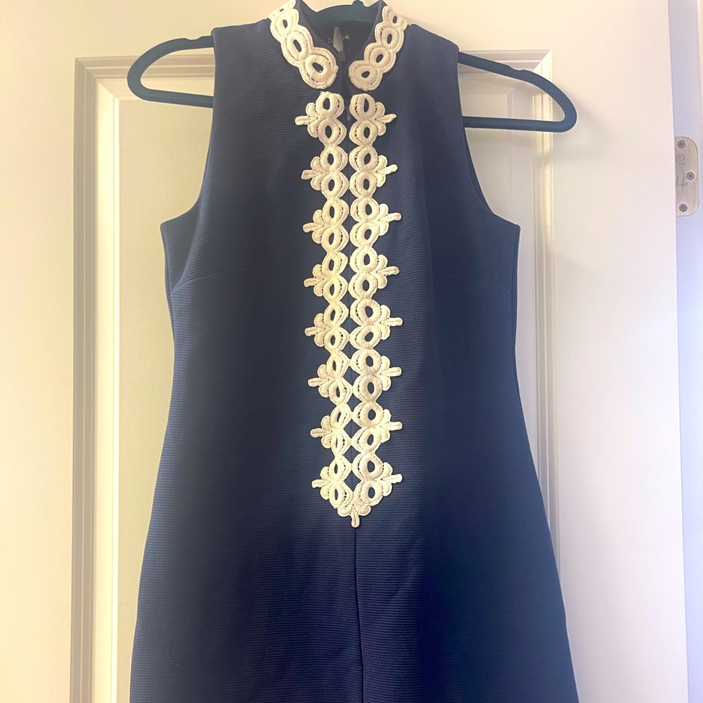 Lily Pulitzer Navy Blue Dress